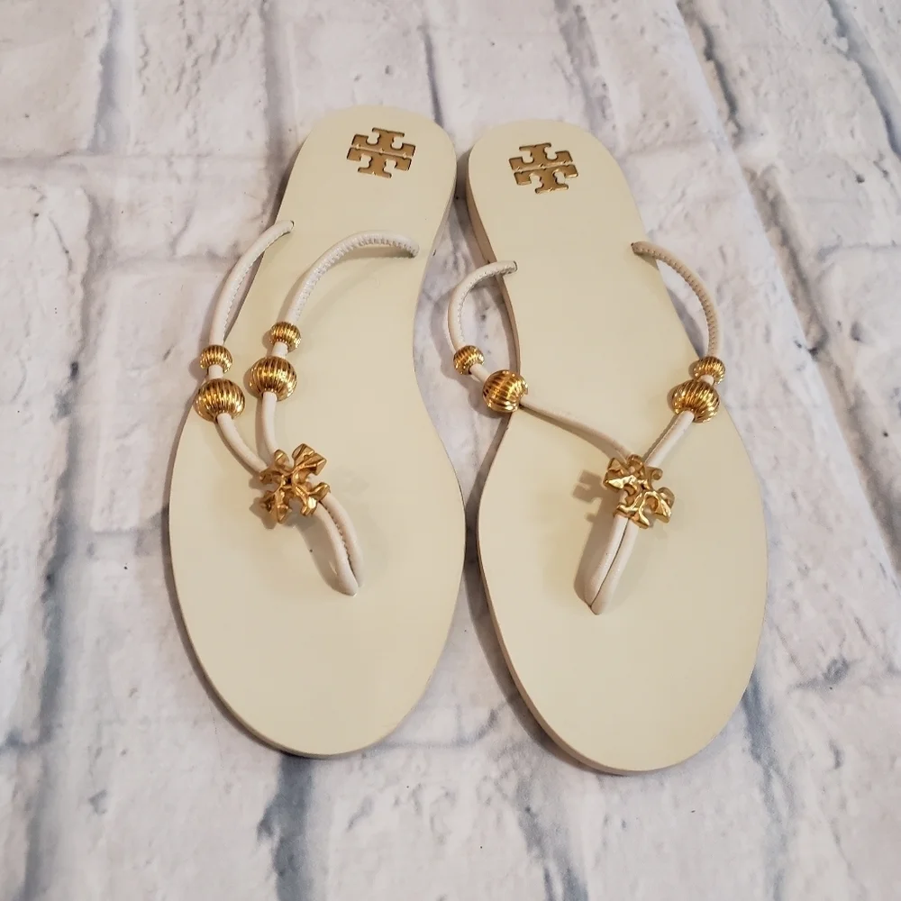 Tory Burch Capri Thong Sandal Size 8
